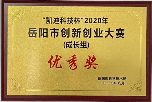 三湘智控云平臺(tái)項(xiàng)目獲2020年岳陽(yáng)市創(chuàng)新創(chuàng)業(yè)大賽優(yōu)秀獎(jiǎng)